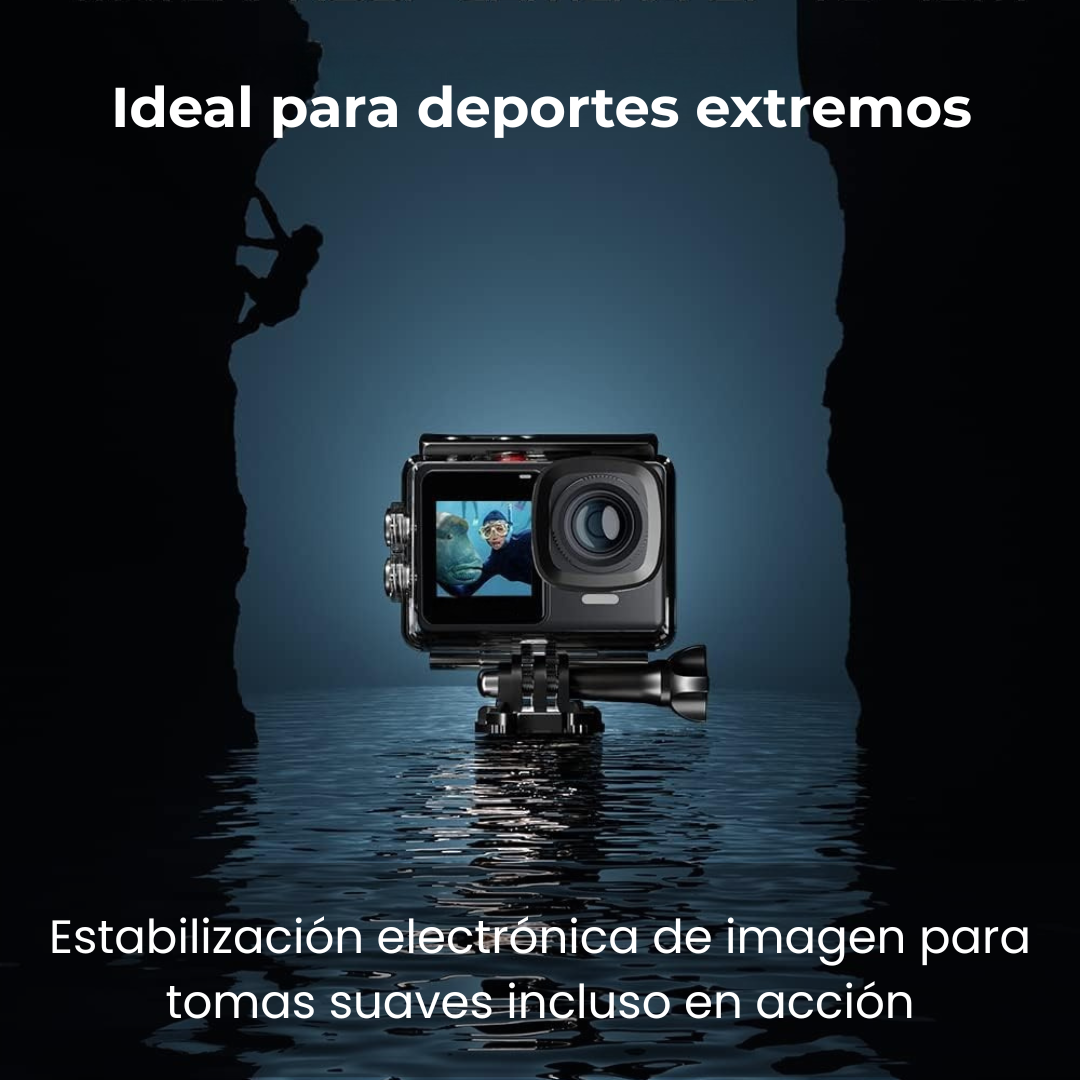 Cámara de Acción M80 Impermeable 4K/60fps