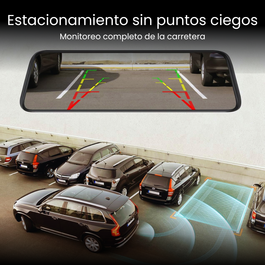 Retrovisor Voyager S2000 l Full HD Incorporado