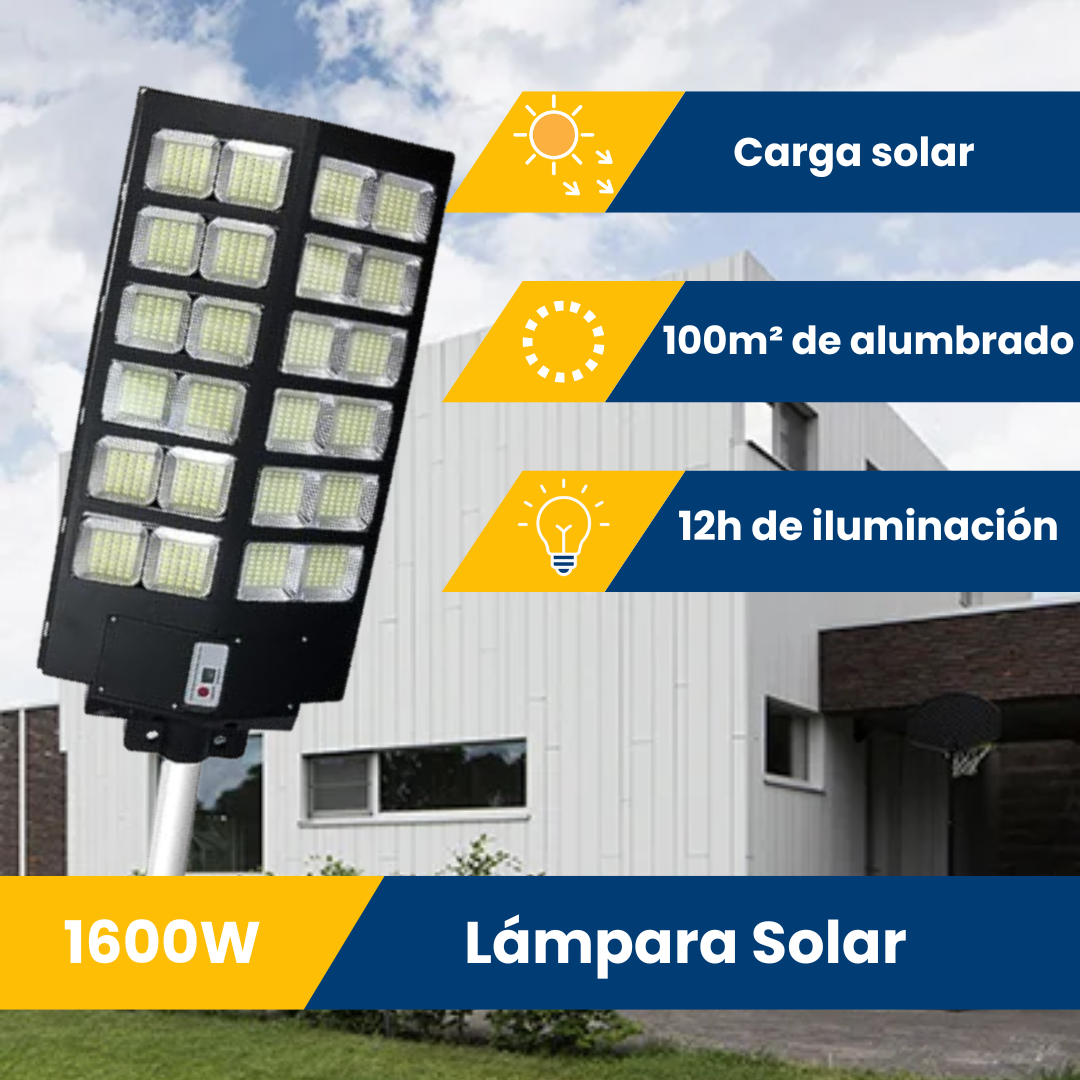 Lámpara Solar 1.600Watts